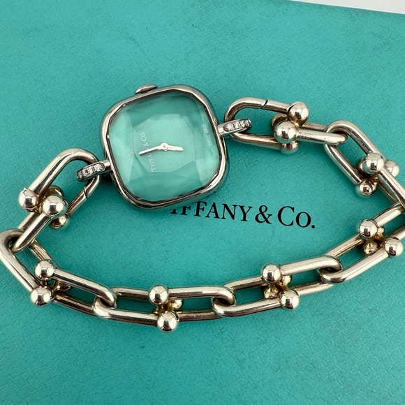 Tiffany & Co. HardWear Watch in Sterling Silver and Steel with Diamonds - Picture 14 of 14